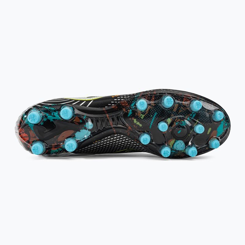 Scarpe da calcio Joma da uomo Xpander FG nero/argento 5