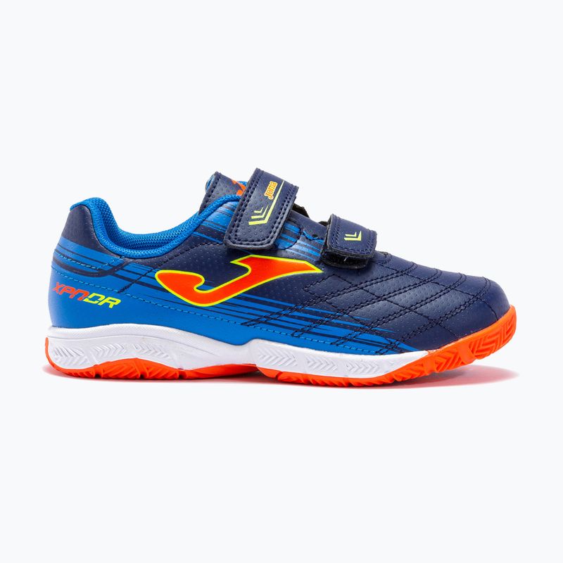 Scarpe da calcio Joma Xpander IN navy/orange fluor per bambini 11