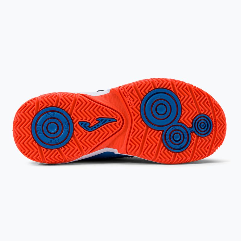 Scarpe da calcio Joma Xpander IN navy/orange fluor per bambini 5