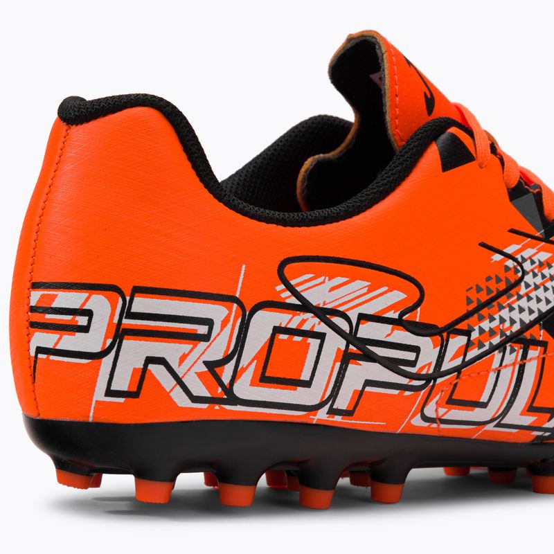 Scarpe da calcio Joma Propulsion AG arancione/nero da uomo 8