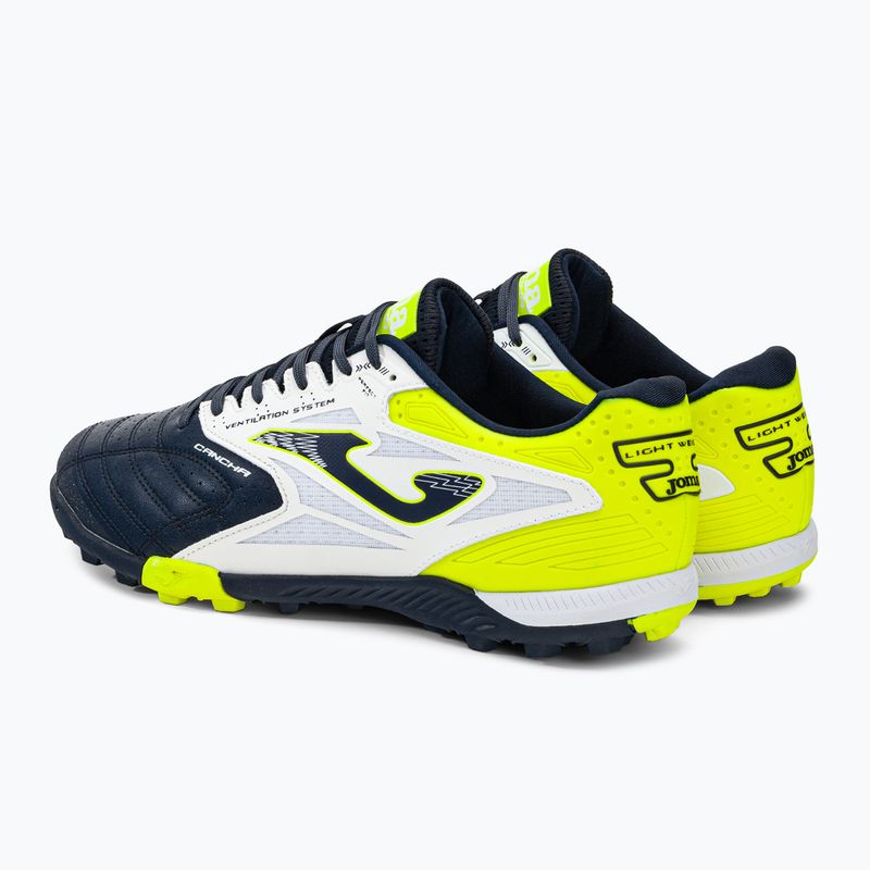 Scarpe da calcio da uomo Joma Cancha TF navy/bianco 3