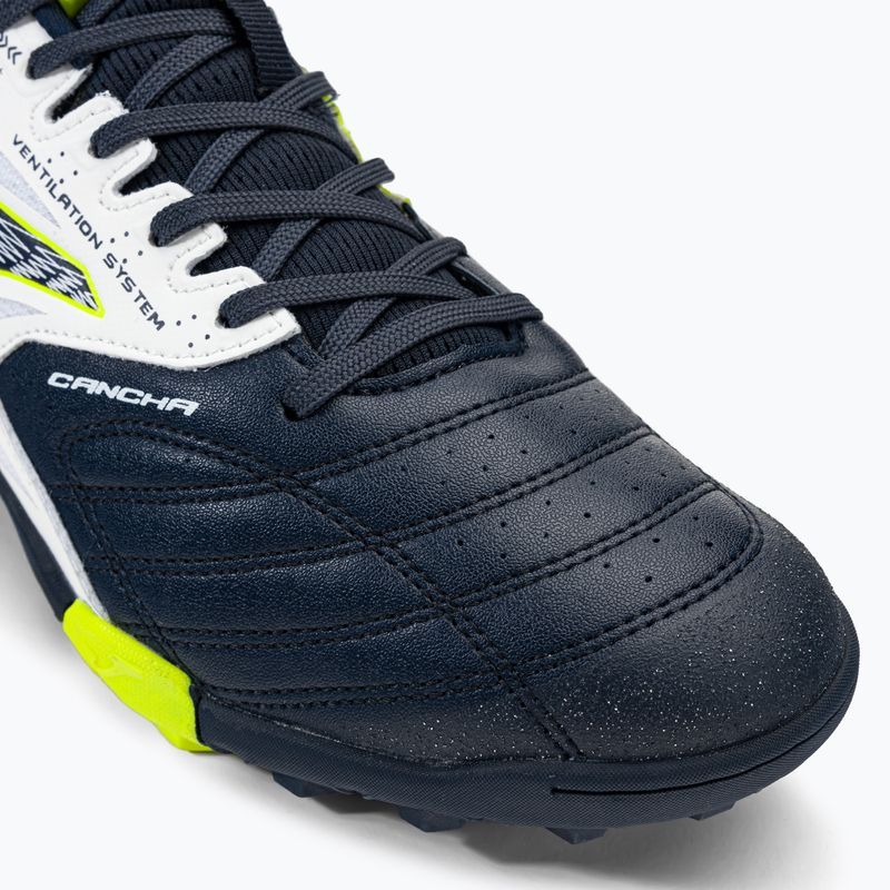 Scarpe da calcio da uomo Joma Cancha TF navy/bianco 7
