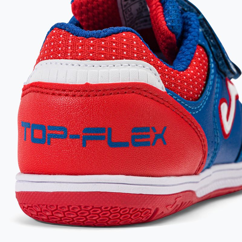Scarpe da calcio per bambini Joma Top Flex IN royal/red 9