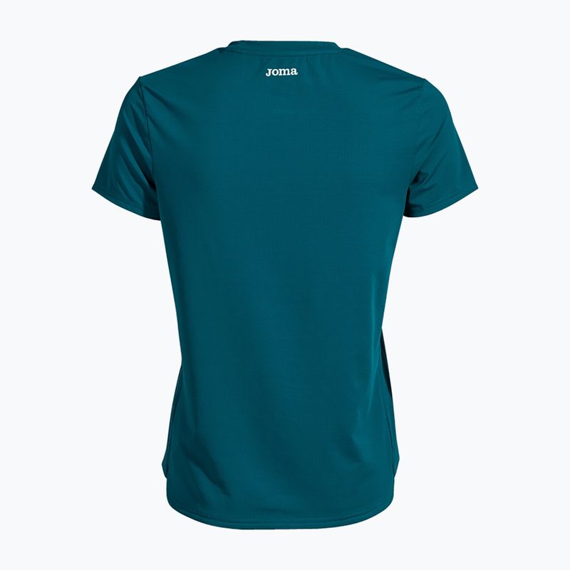 Maglietta da tennis da donna Joma Smash verde 2