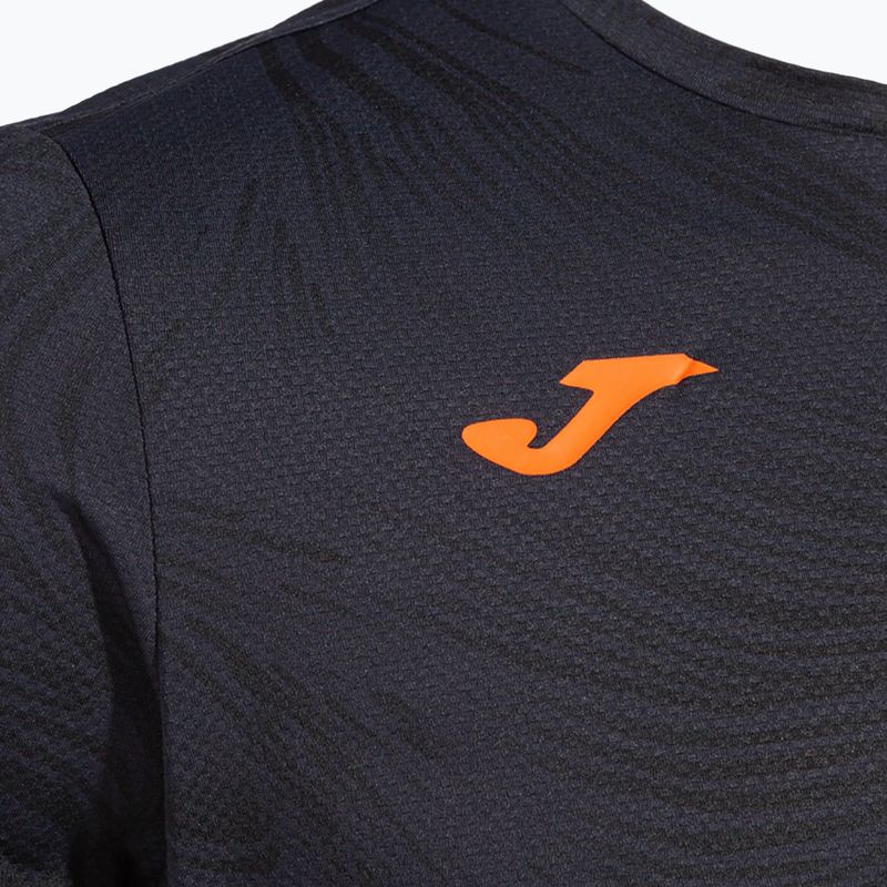 Maglietta da tennis da uomo Joma Challenge nero 2