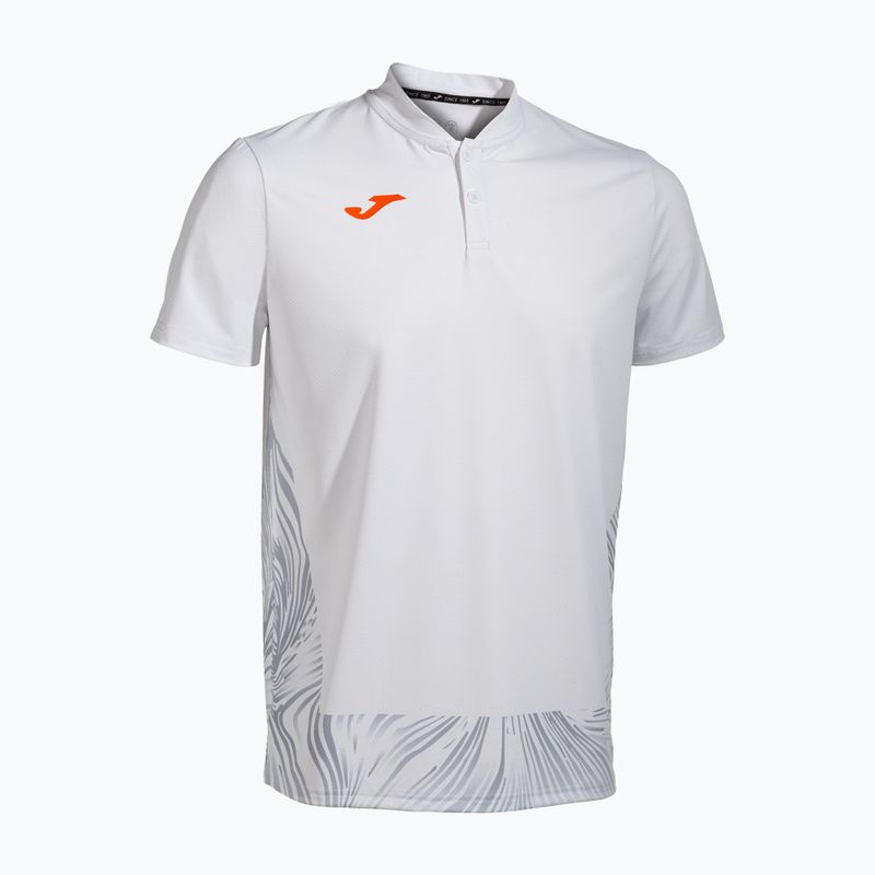 Maglietta da tennis da uomo Joma Challenge Polo bianco 3