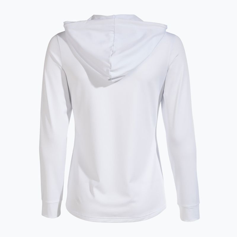 Felpa tennis donna Joma Sculpture II Zip-Up Hoodie bianco 9