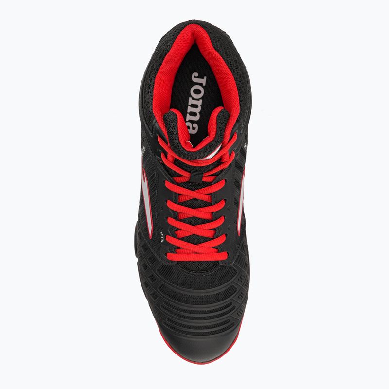 Scarpe da pallavolo da uomo Joma V.Block nero/rosso 6