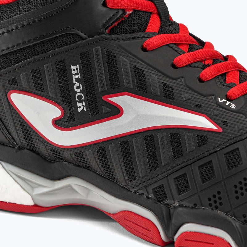 Scarpe da pallavolo da uomo Joma V.Block nero/rosso 10