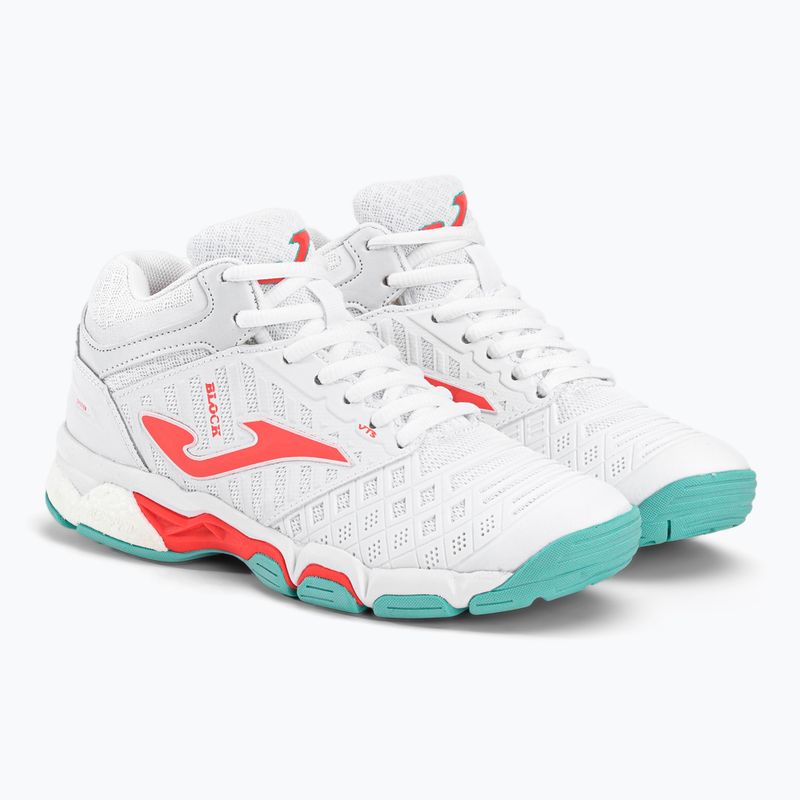 Scarpe da pallavolo da donna Joma V.Block bianco 4