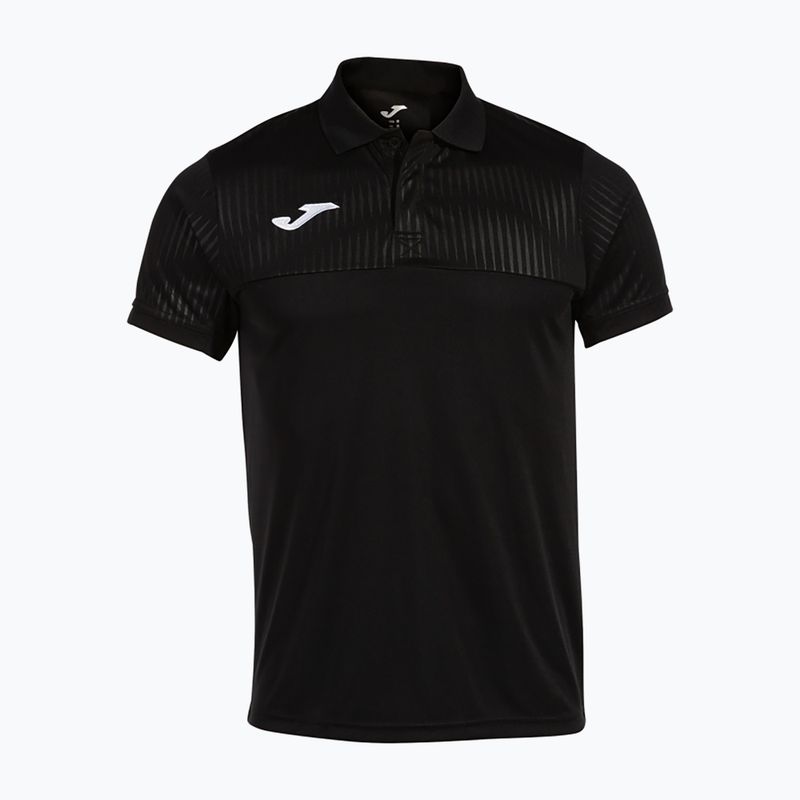 Polo da tennis da uomo Joma Montreal nero