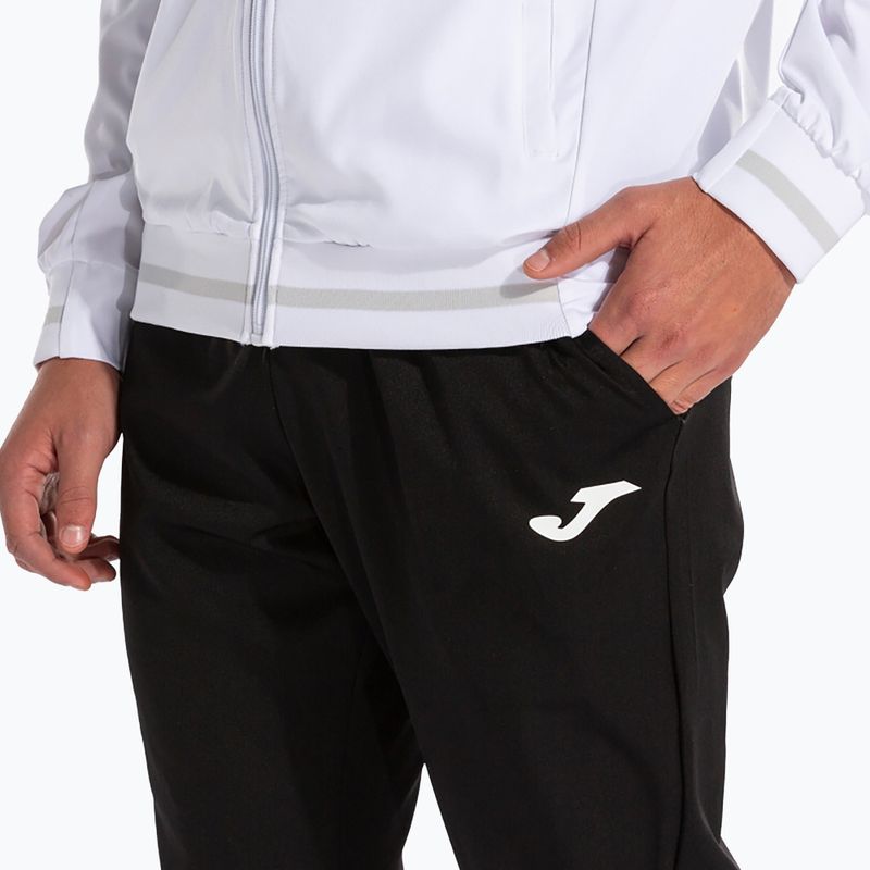 Tuta da tennis da uomo Joma Montreal bianco/nero 9