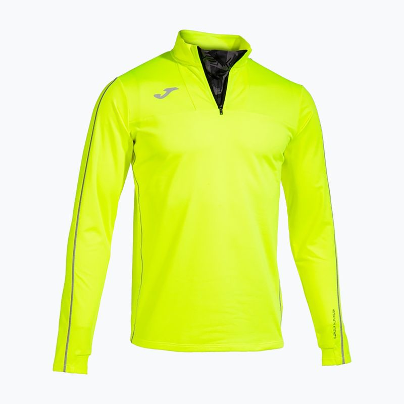 Felpa da running Joma R-Trail Nature fluor giallo uomo 3