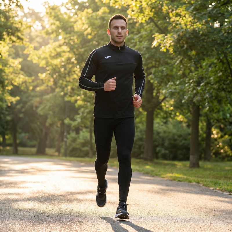 Felpa da running Joma R-Trail Nature uomo, nero 13