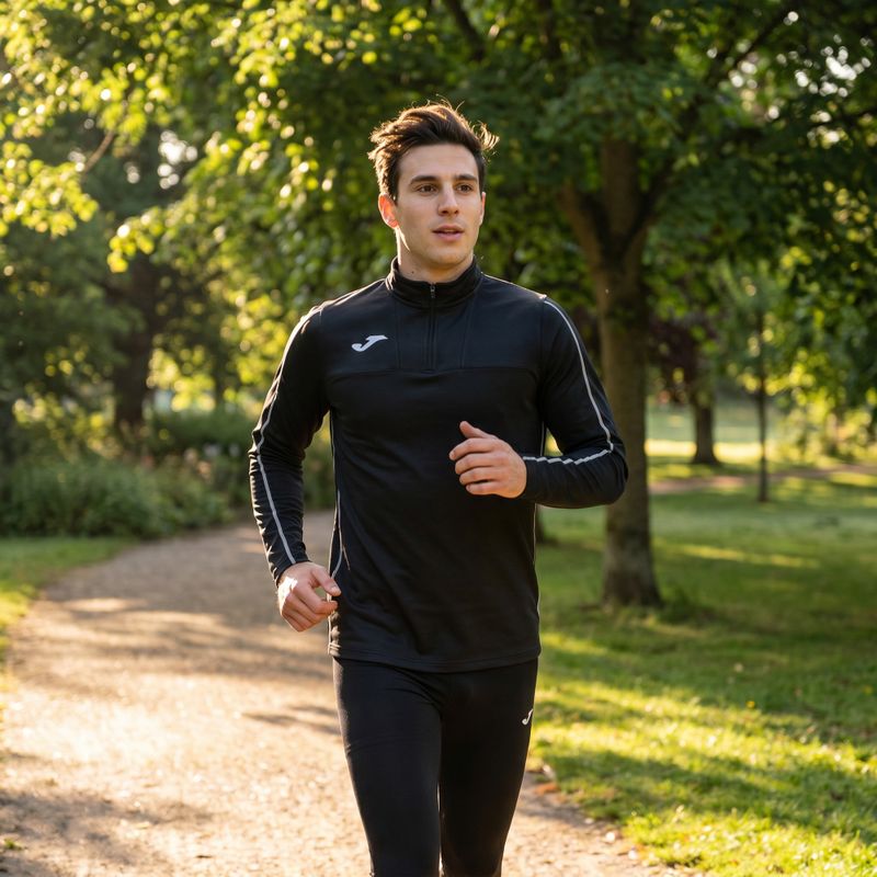 Felpa da running Joma R-Trail Nature uomo, nero 14