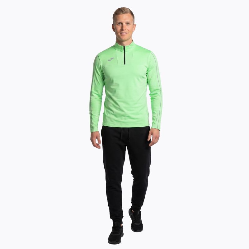 Felpa da running Joma R-Trail Nature verde uomo 2