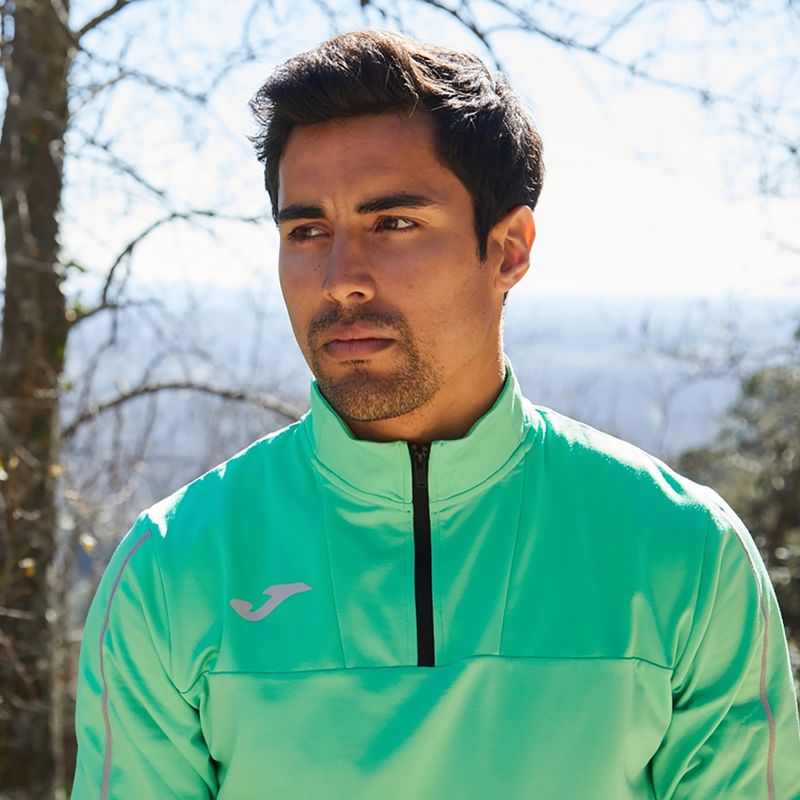Felpa da running Joma R-Trail Nature verde uomo 10
