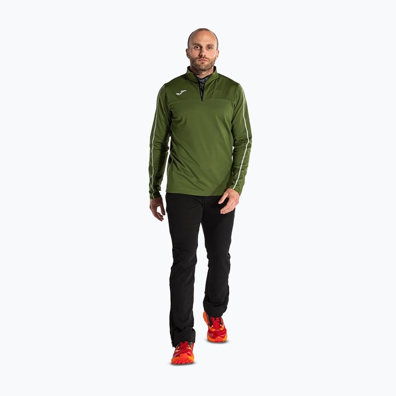 Felpa da corsa Joma R-Trail Nature kaki da uomo 2