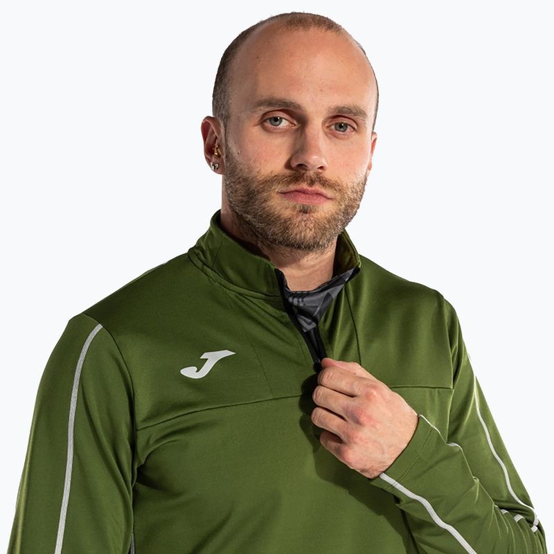 Felpa da corsa Joma R-Trail Nature kaki da uomo 4