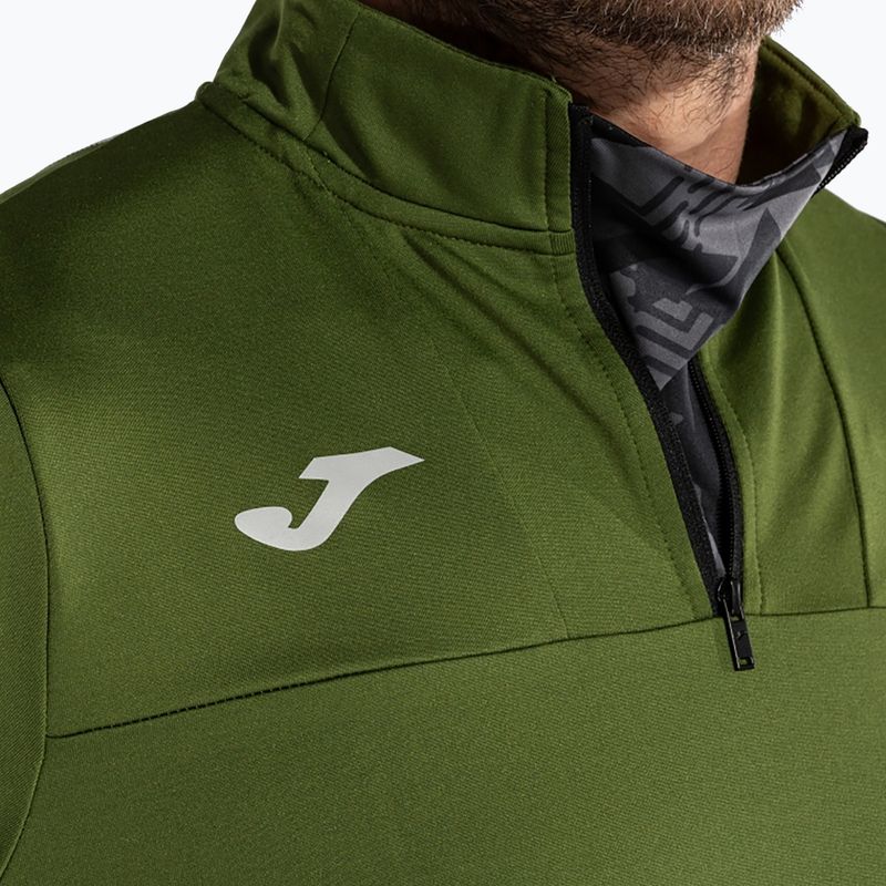 Felpa da corsa Joma R-Trail Nature kaki da uomo 5