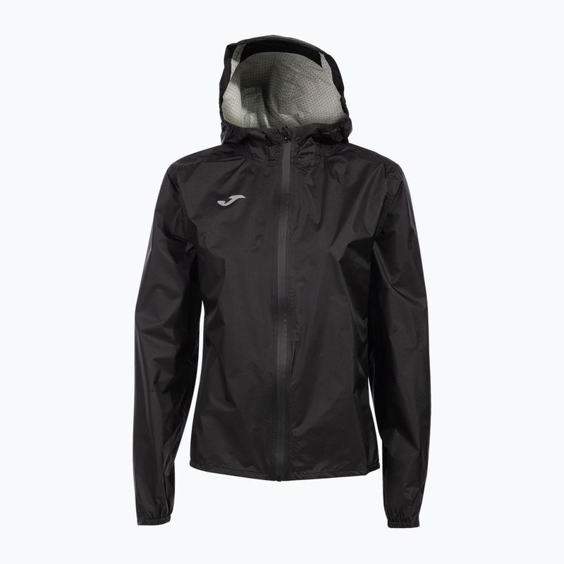 Giacca da corsa da donna Joma R-City Iconic Raincoat nero