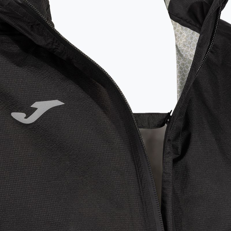 Giacca da corsa da donna Joma R-City Iconic Raincoat nero 6