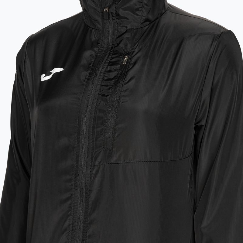 Giacca da corsa da donna Joma R-Trail Nature Windbreaker nero 3
