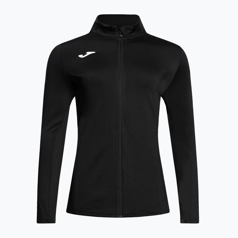 Felpa da running Joma R-Trail Nature Full Zip donna, nero 8