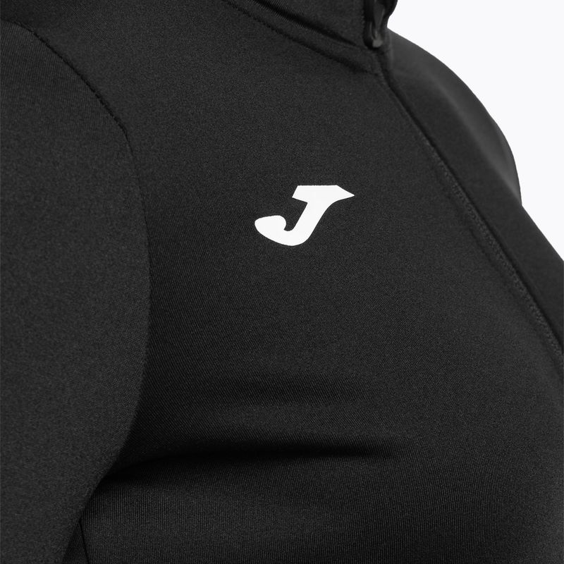 Felpa da running Joma R-Trail Nature Full Zip donna, nero 5
