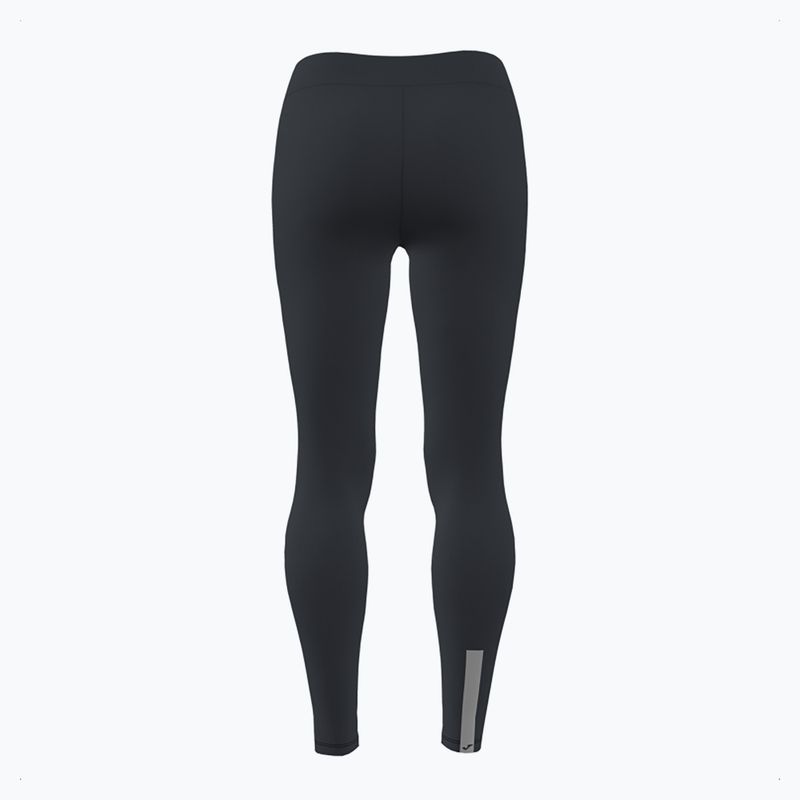 Leggings da corsa da donna Joma R-Nature Long Tights nero 7