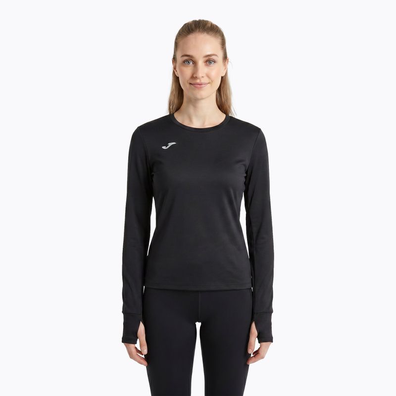 Felpa running donna Joma R-Nature nero 13