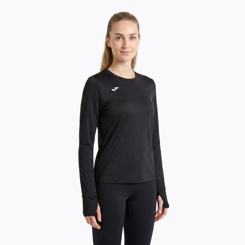 Felpa running donna Joma R-Nature nero 15