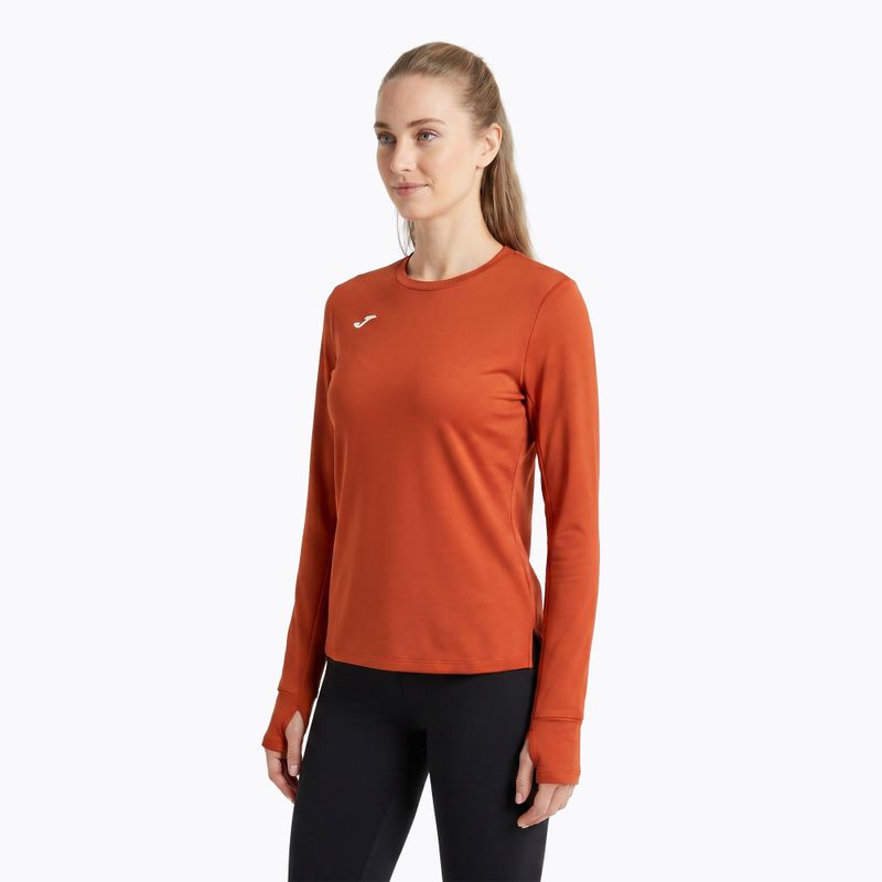 Felpa da running Joma R-Nature rossa da donna 16