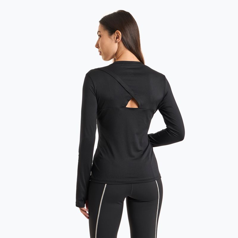 Maniche lunghe da corsa da donna Joma R-Nature nero 2