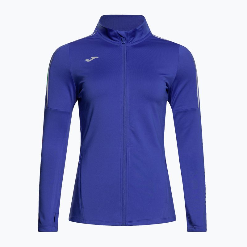 Felpa da running Joma R-City Full Zip donna royal