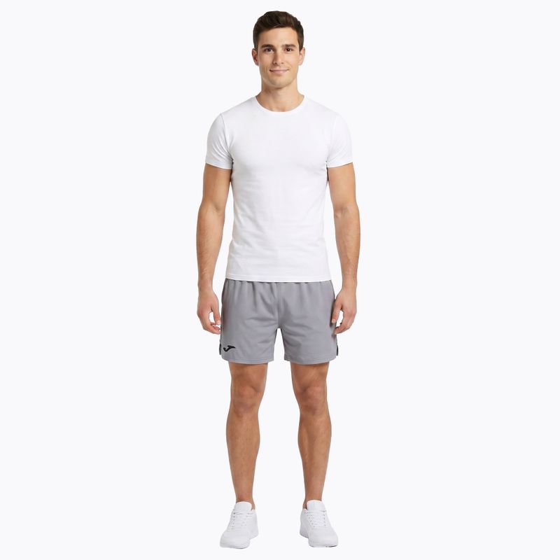 Pantaloncini da corsa Joma R-City grigio uomo 2