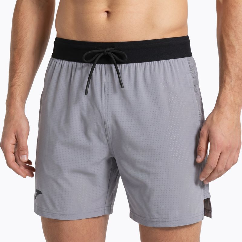 Pantaloncini da corsa Joma R-City grigio uomo 5