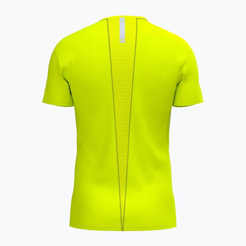 Maglia da corsa Joma R-City Slim fluor giallo uomo 3