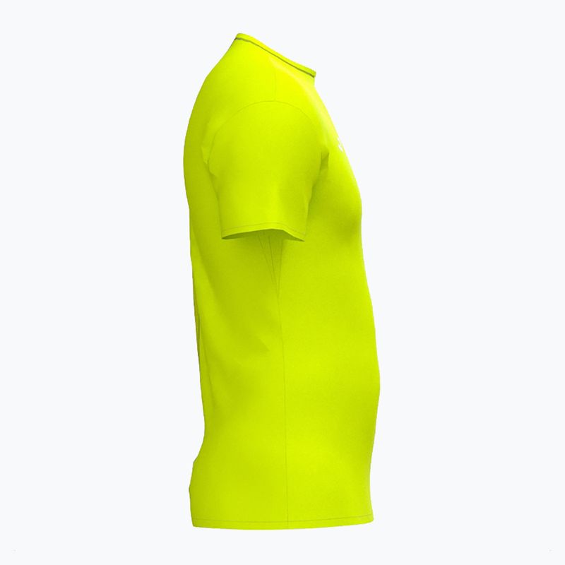 Maglia da corsa Joma R-City Slim fluor giallo uomo 4