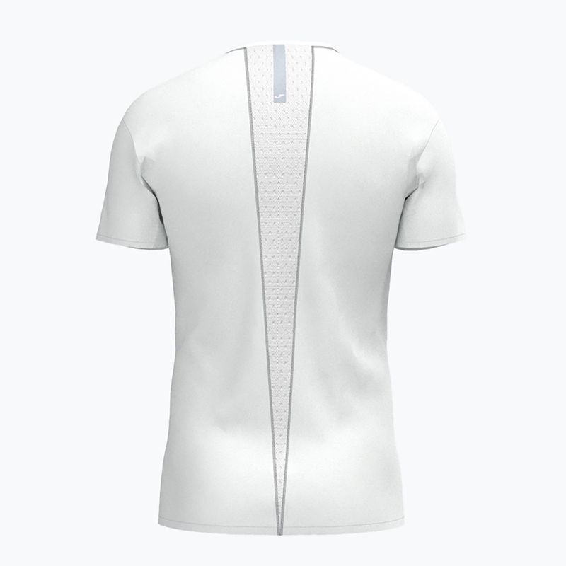 Maglia da corsa da uomo Joma R-City Slim bianco 3