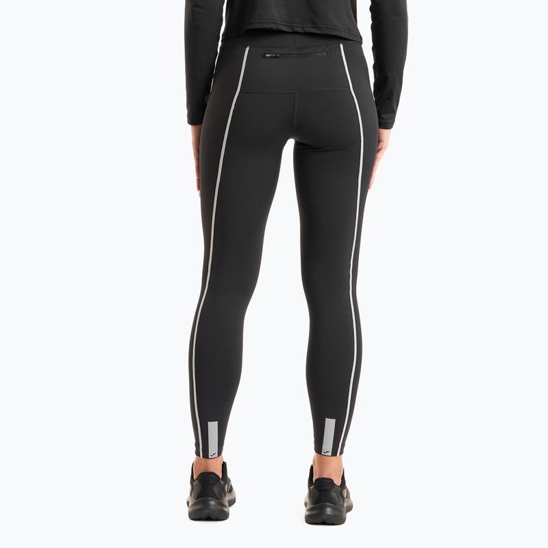 Joma R-Night Long Tights Uomo - Leggings da running nero 2