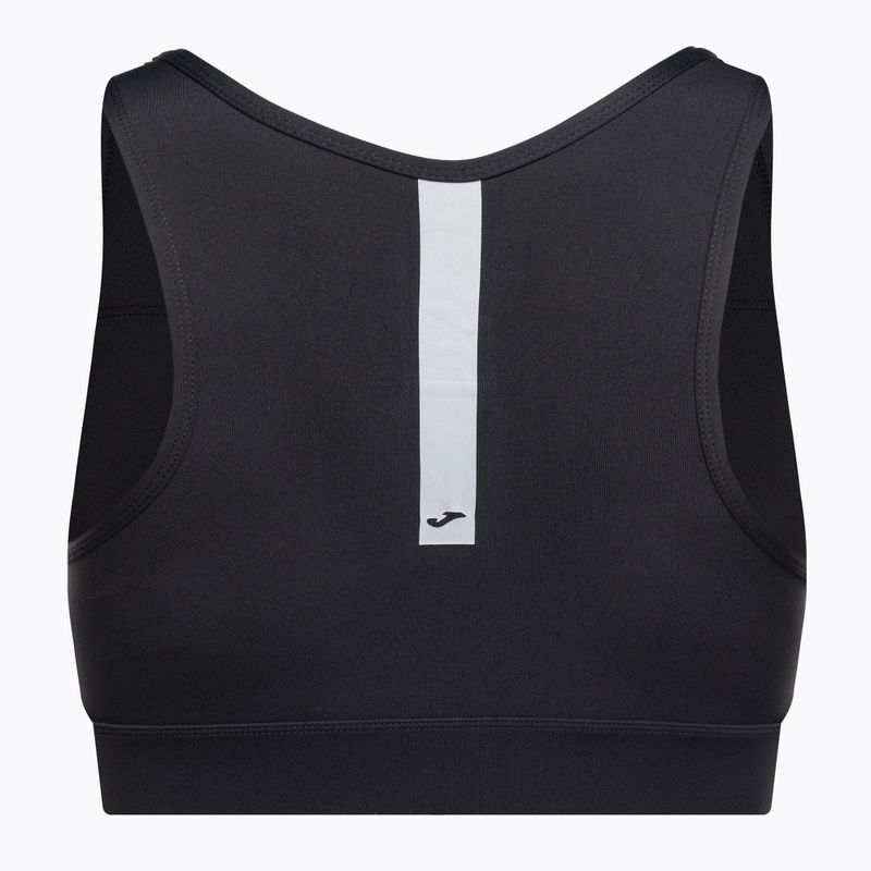 Top da corsa da donna Joma R-Night Sport nero/bianco 2
