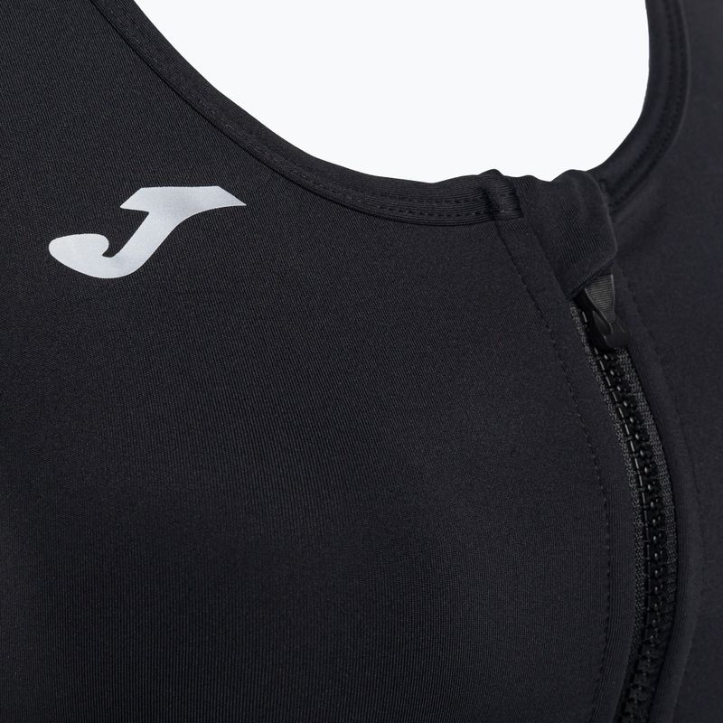 Top da corsa da donna Joma R-Night Sport nero/bianco 3