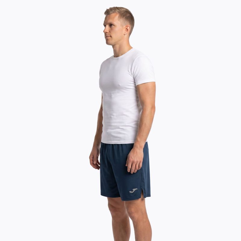 Pantaloncini da corsa Joma R-Combi da uomo, blu scuro 7