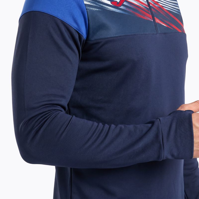 Felpa da running Joma Elite X navy/royal da uomo 4