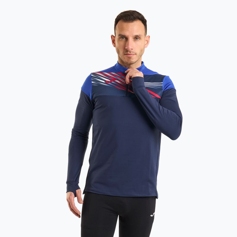 Felpa da running Joma Elite X navy/royal da uomo