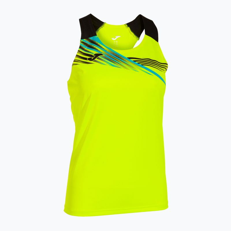 Canotta donna Joma Elite X fluor giallo/nero