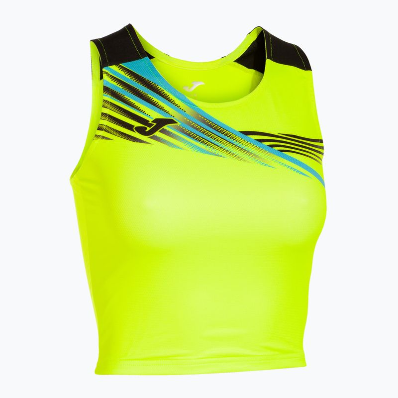 Top da corsa da donna Joma Elite X fluor giallo/nero 6