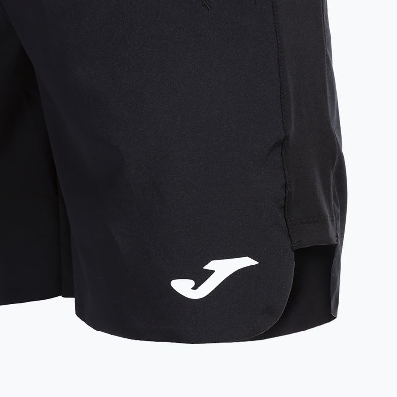 Pantaloncini da tennis da uomo Joma Smash nero 6