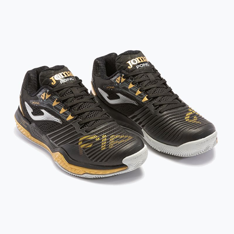 Scarpe da tennis Joma Point P nero/oro 11